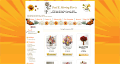 Desktop Screenshot of paulmirringflorist.com